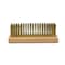Gordon Brush 0.012 Brass Bristle, 7-1/8 x 2-1/4 Large Block Brush, PK12 426B - alternate 3